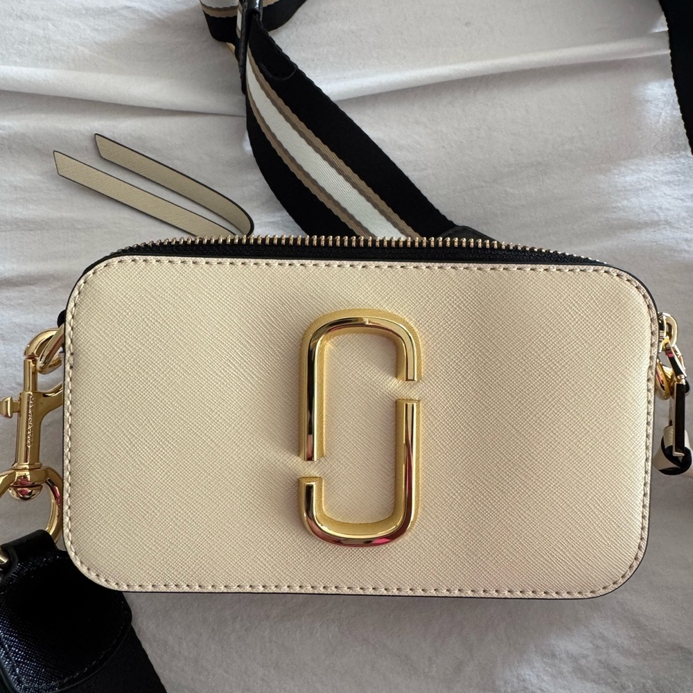 Marc Jacobs The Snapshot New Cloud White Multi Women's Crossbody Bag